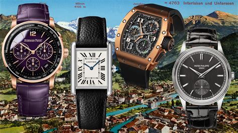 The top 50 Swiss watch brands in 2023 according to Morgan .